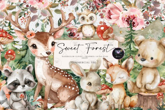 Download Forest Animals Clipart - Forest animal Collection