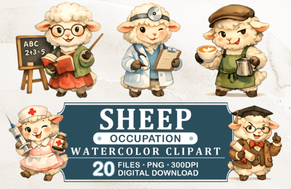 Download Sheep Occupation Clipart, 20 PNG - Sheep Collection